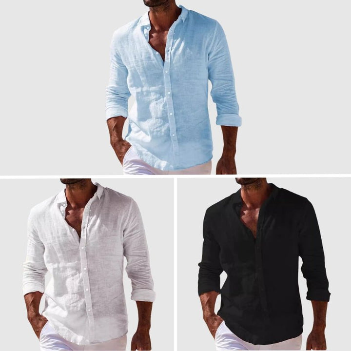 Elwood - Chemise en lin sur mesure