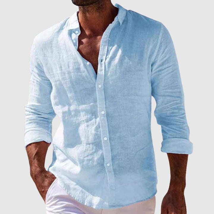Elwood - Chemise en lin sur mesure