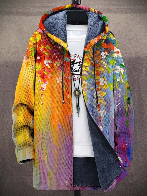 Barden - Veste à capuche douillette à blocs de couleur