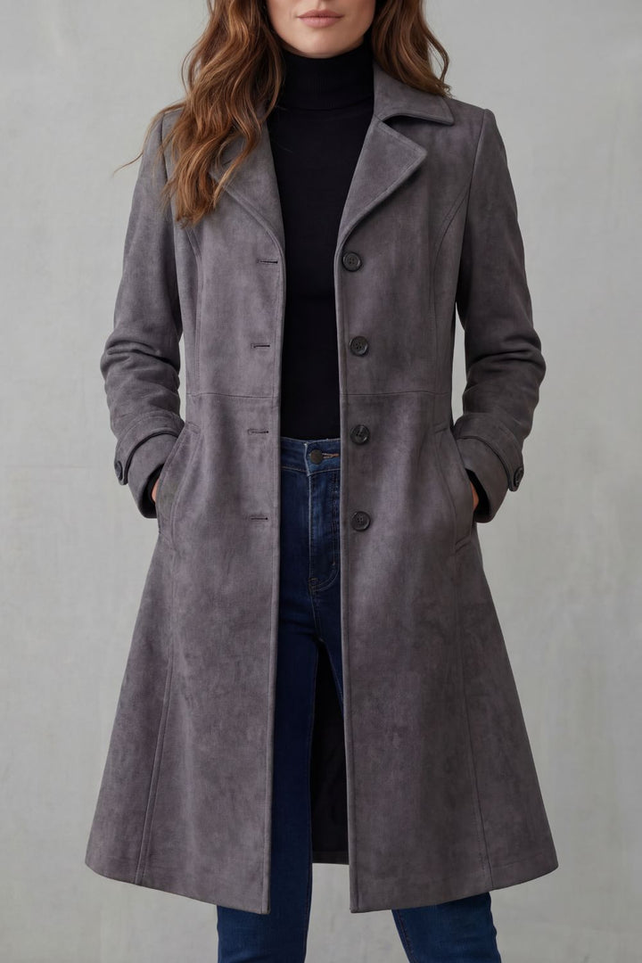 Arlene - Manteau long cintré