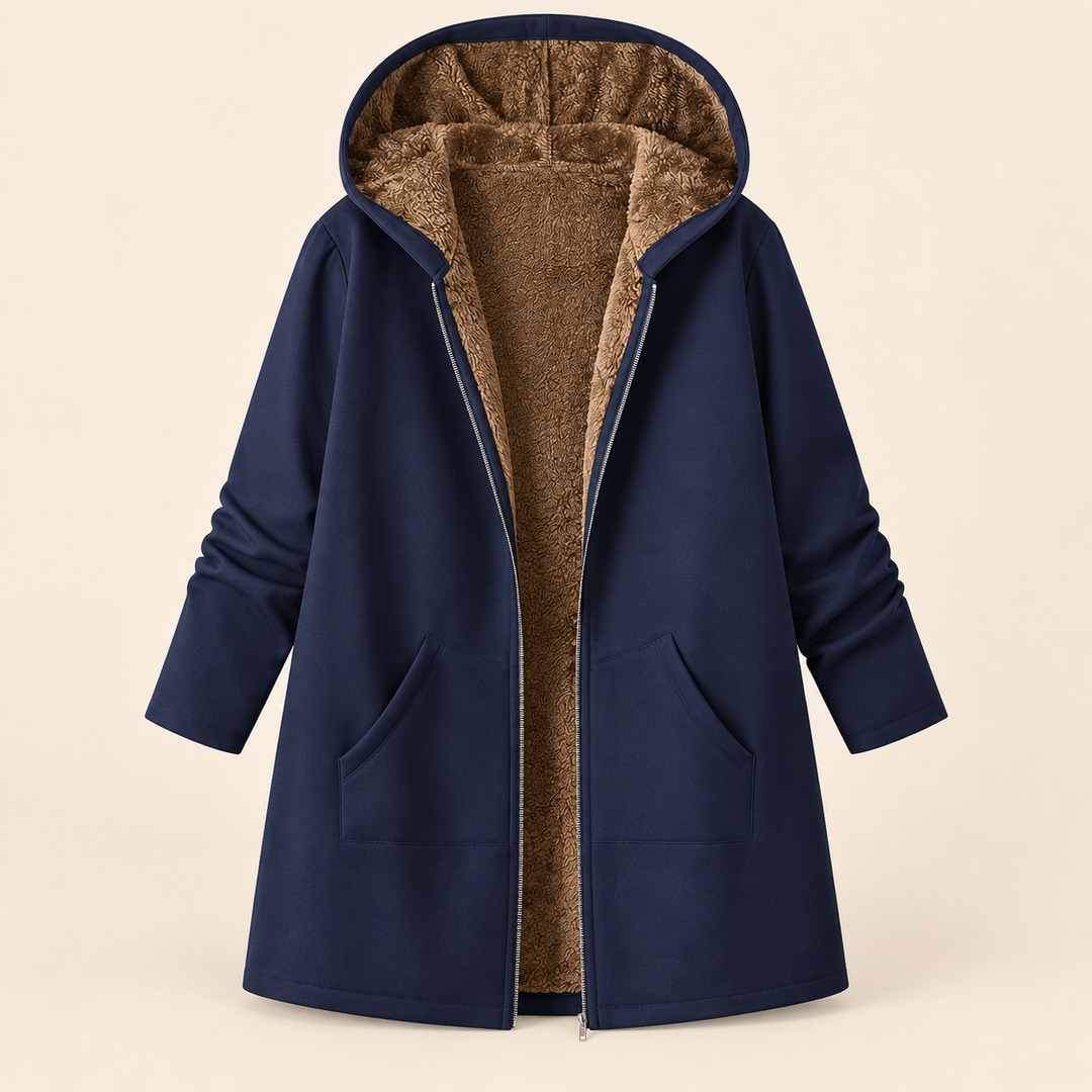 Nadja - Manteau long à capuche