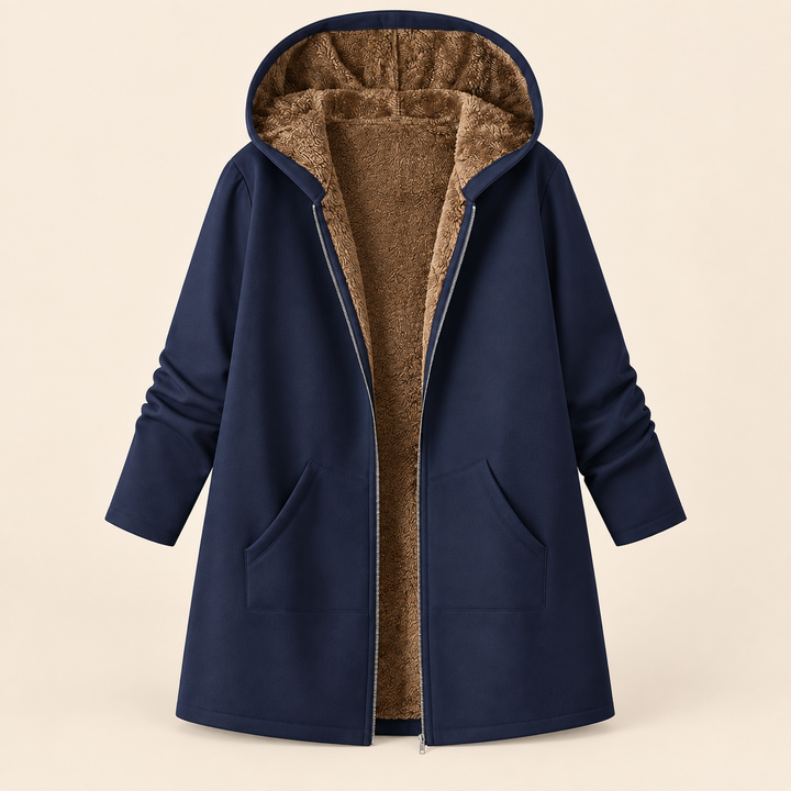 Nadja - Manteau long à capuche