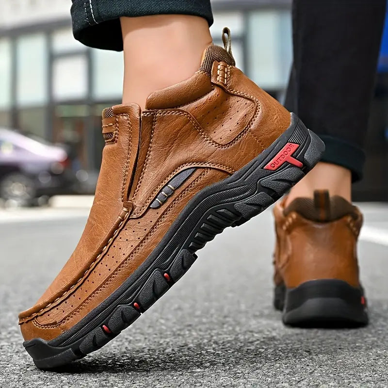 Barcliff - Bottines en cuir robustes