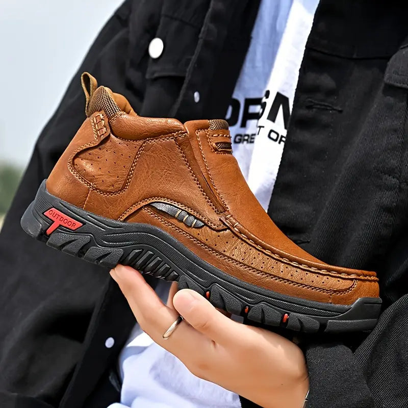 Barcliff - Bottines en cuir robustes