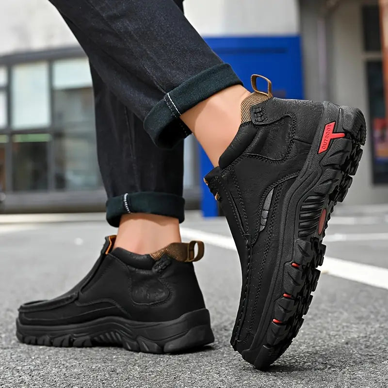 Barcliff - Bottines en cuir robustes
