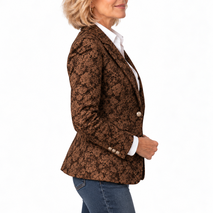 Sybilla - Blazer en jacquard sur mesure
