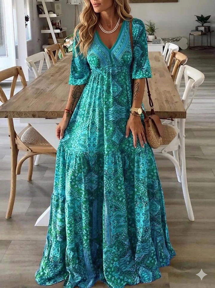 Ysavelle - Robe bohème au toucher doux