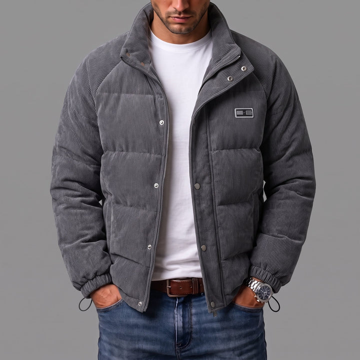 Dalton - Veste zippée texturée
