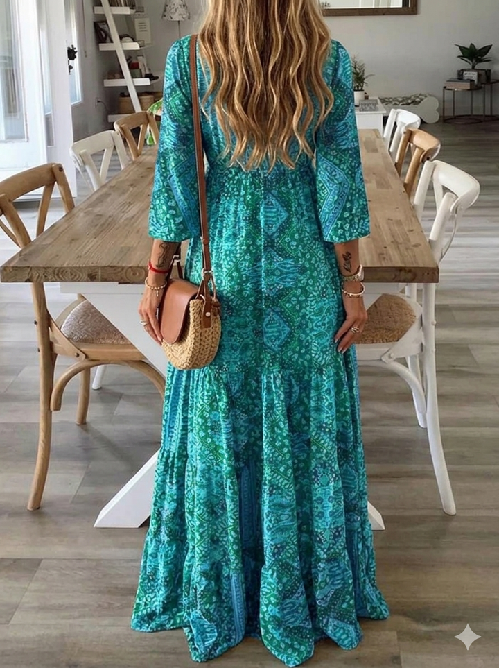 Ysavelle - Robe bohème au toucher doux
