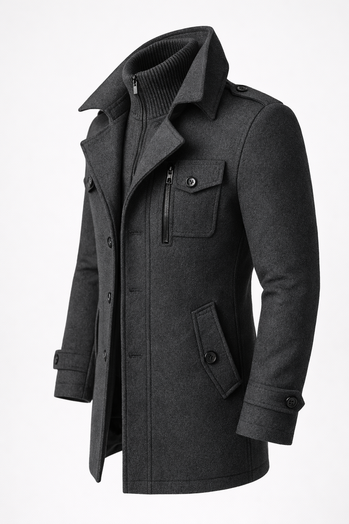 Ivan - Manteau long croisé