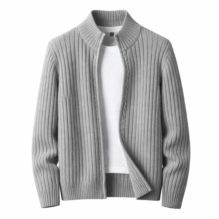 Cass - Gilet zippé structuré