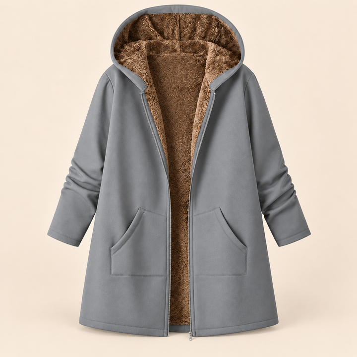 Nadja - Manteau long à capuche