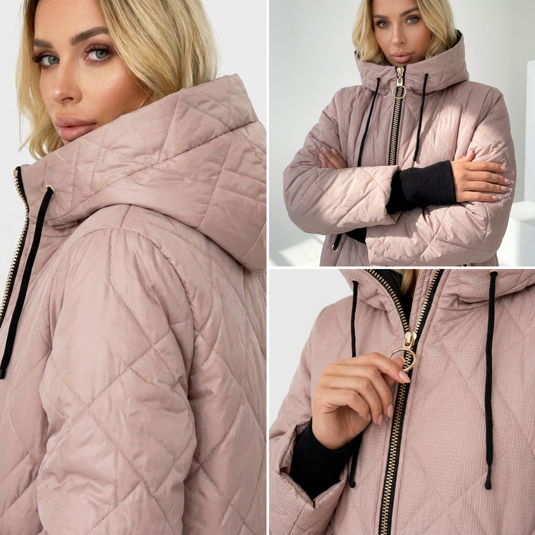 Delianne - Veste matelassée à capuche
