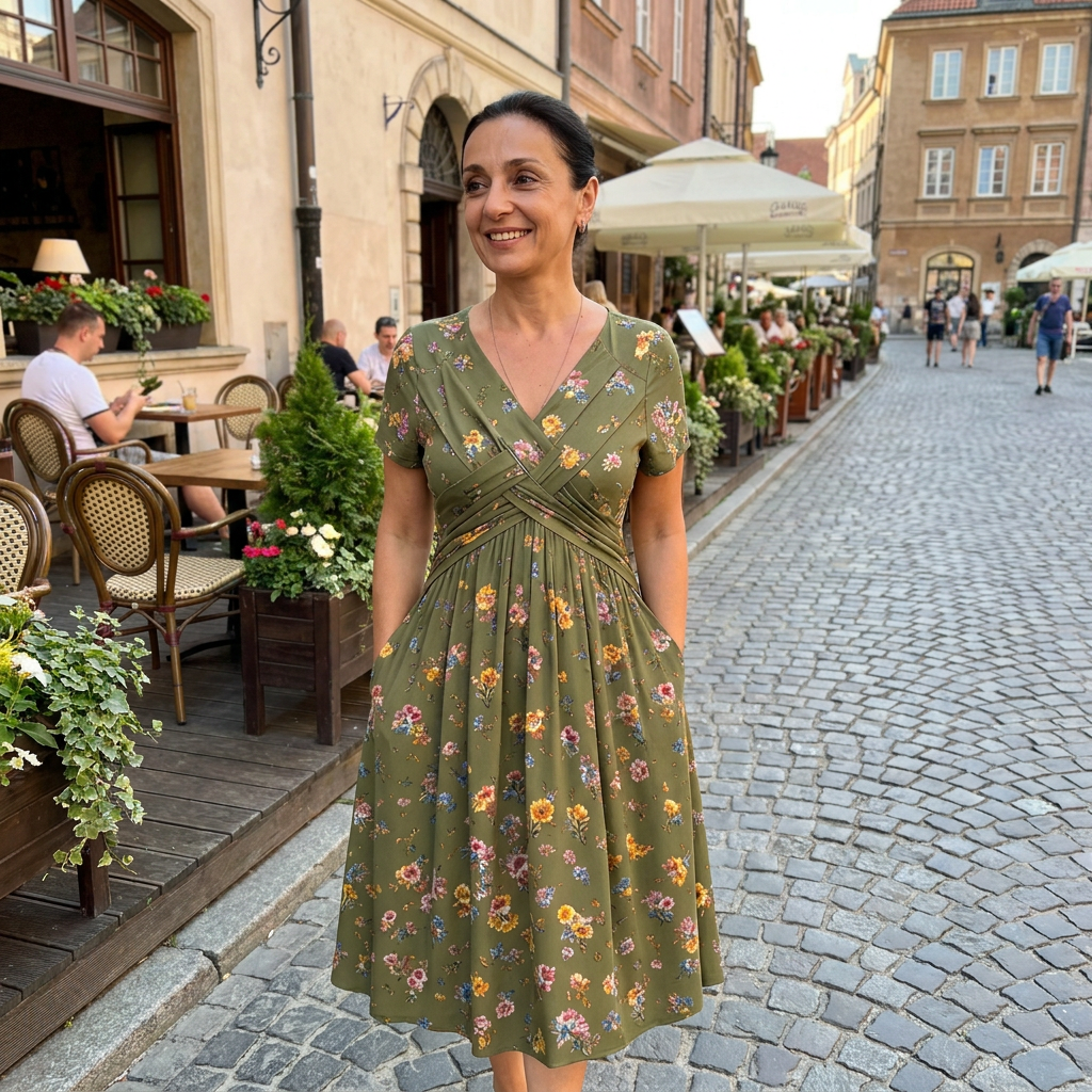 Lorianne - Robe d'été au toucher doux