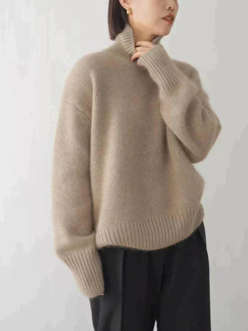 Acantha - Pull col roulé doux au toucher