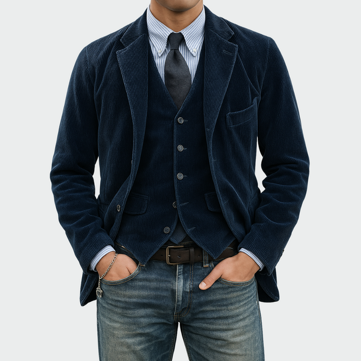Darnor - Ensemble blazer et gilet sur-mesure