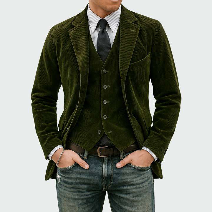 Darnor - Ensemble blazer et gilet sur-mesure