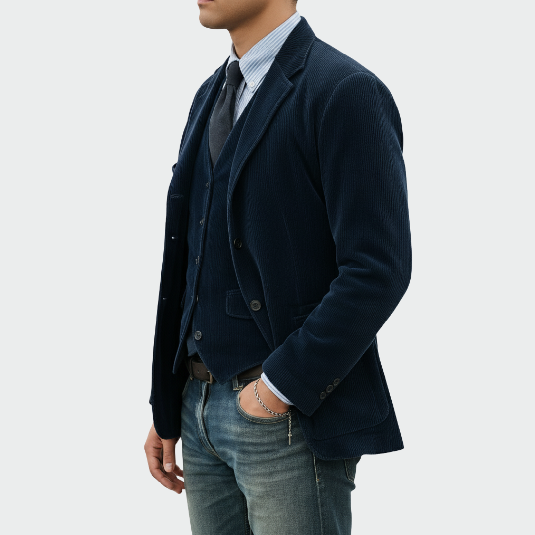 Darnor - Ensemble blazer et gilet sur-mesure