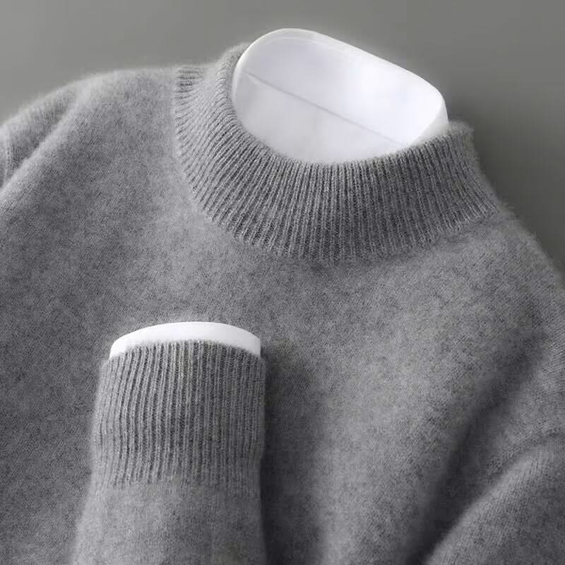 Ulvian - Pull à col montant doux au toucher