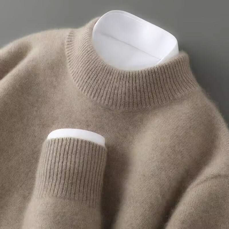 Ulvian - Pull à col montant doux au toucher
