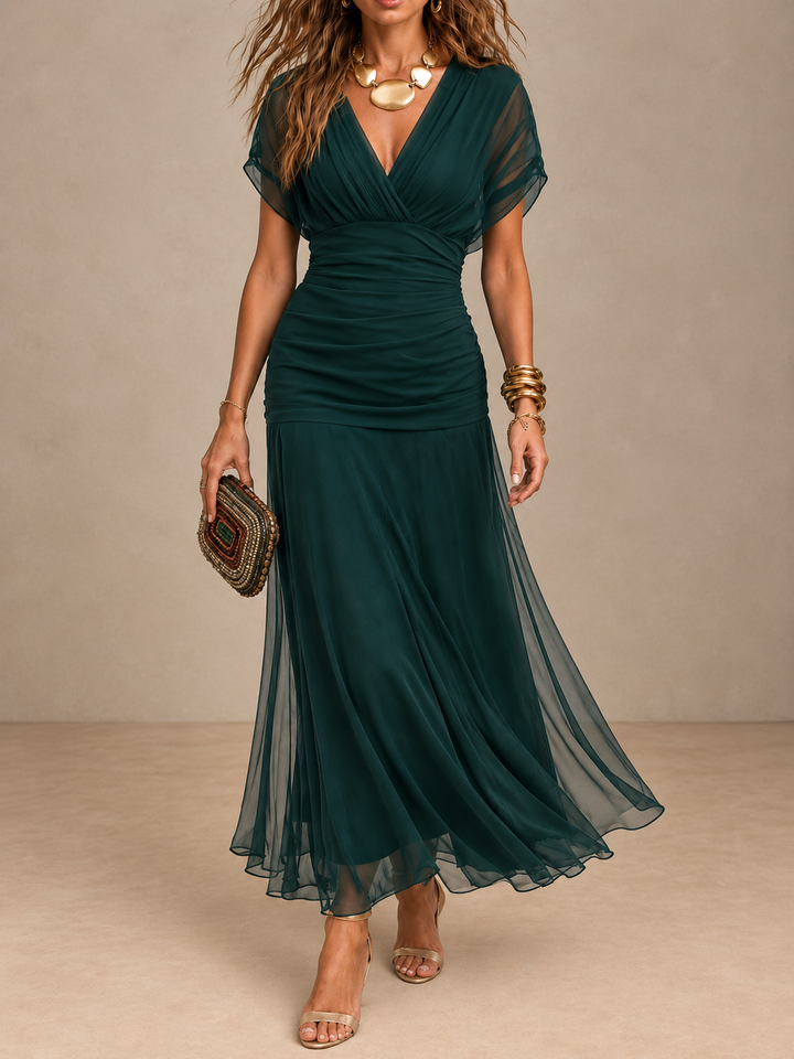 Nola - Robe de soirée sirène éthérée