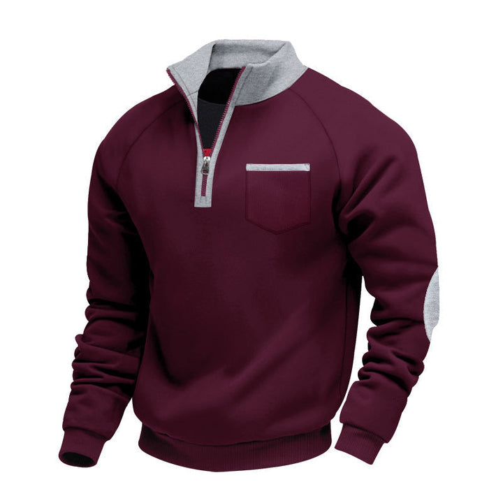 Ivervane - Pull demi-zip doux