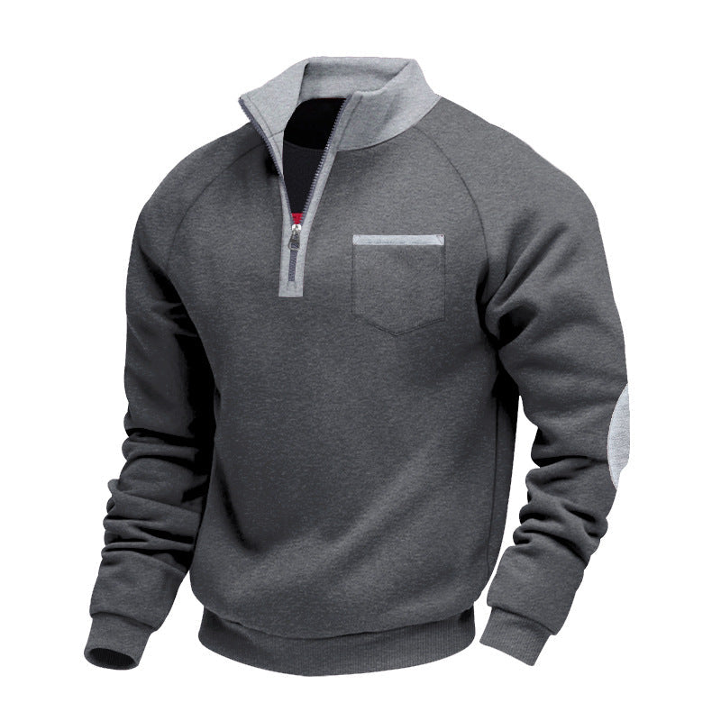 Ivervane - Pull demi-zip doux