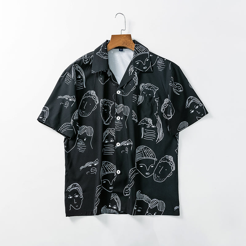 Nash - Chemise à col cubain au toucher doux