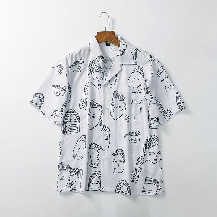 Nash - Chemise à col cubain au toucher doux
