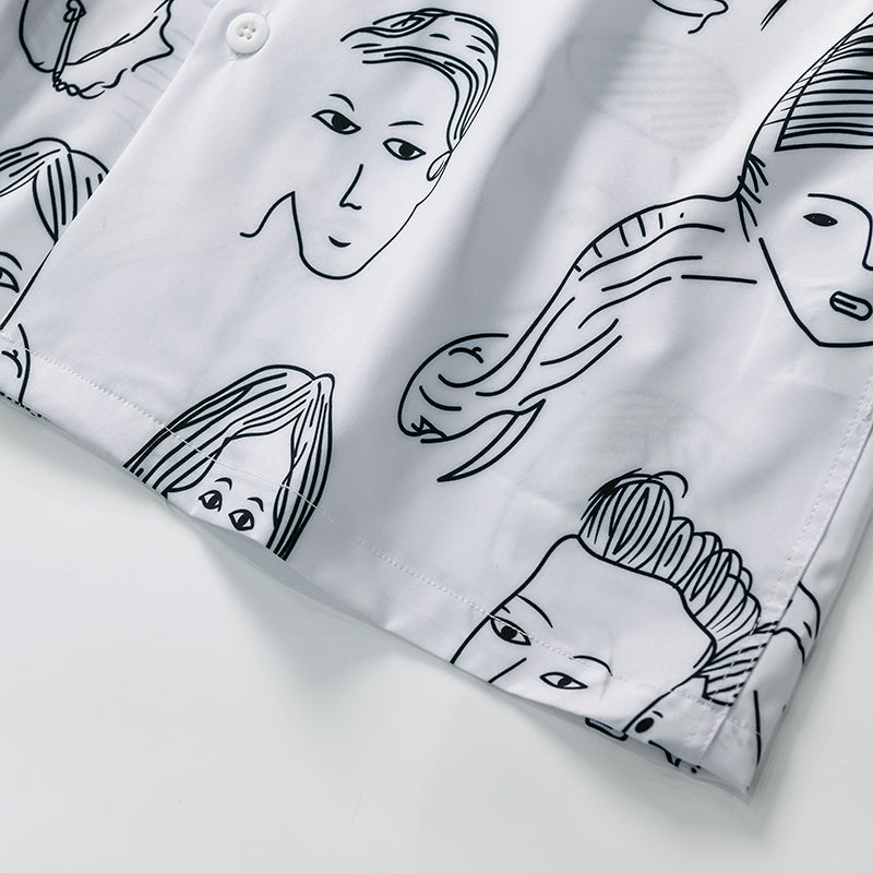 Nash - Chemise à col cubain au toucher doux