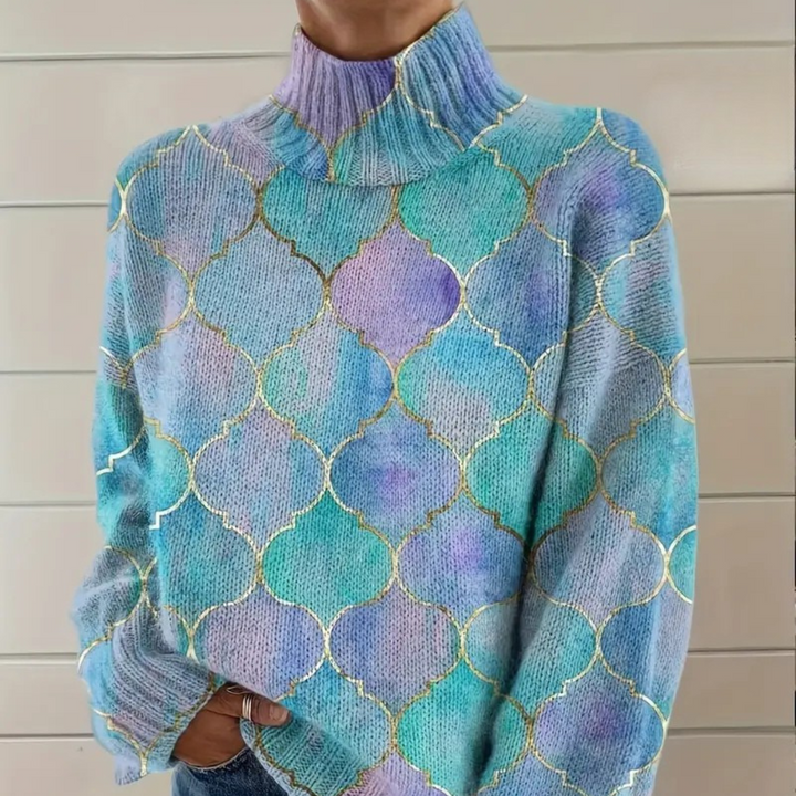 Esmée - Pull à col montant au toucher doux