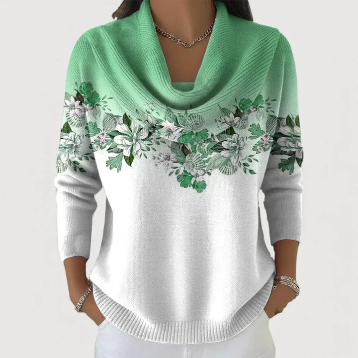 Brionyse - Pull drapé doux au toucher