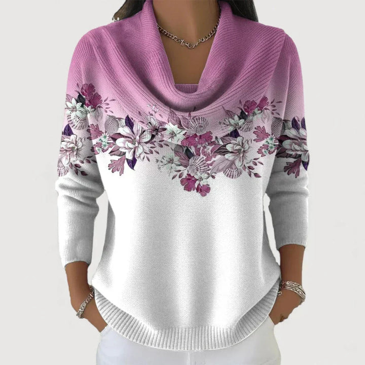 Brionyse - Pull drapé doux au toucher