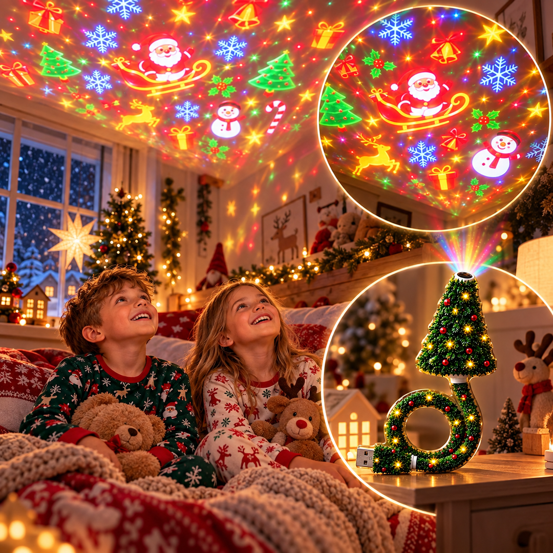 Festelle - Projecteur LED pour arbre de Noël