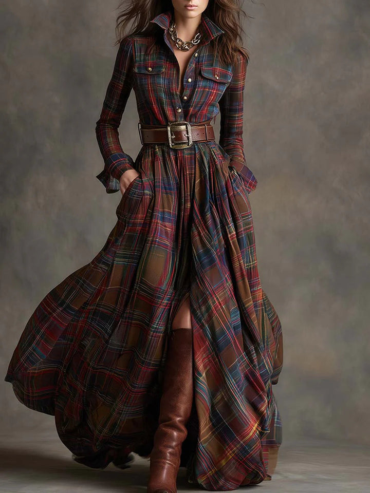 Tanith - Robe longue au toucher doux