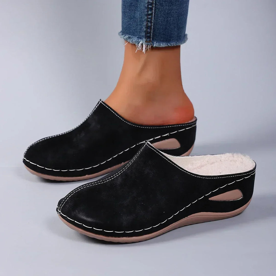 Arisca - Chaussons en velours