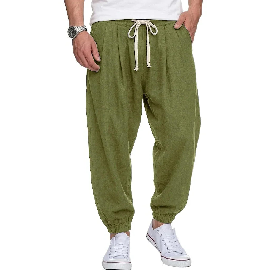 Isaac - Pantalon léger à cordon de serrage