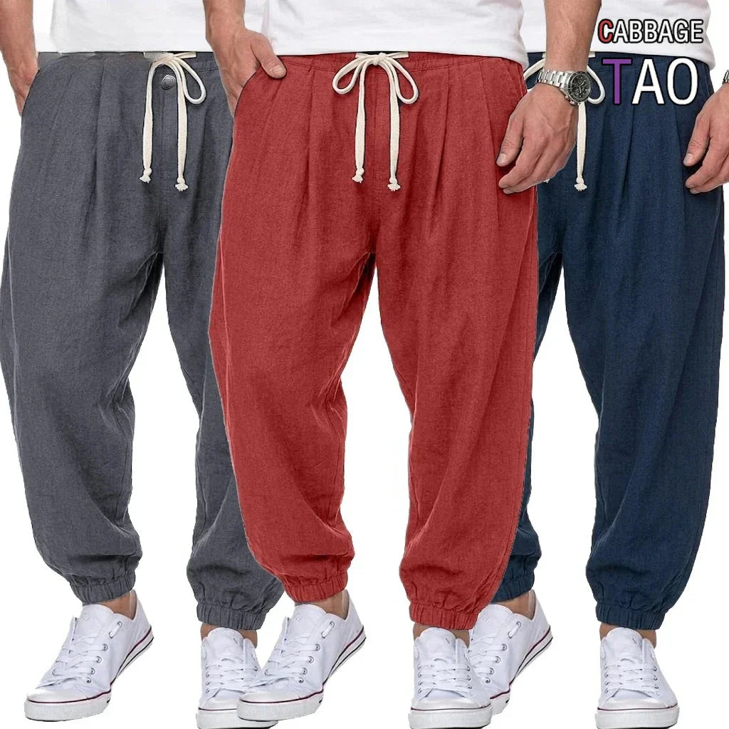 Isaac - Pantalon léger à cordon de serrage