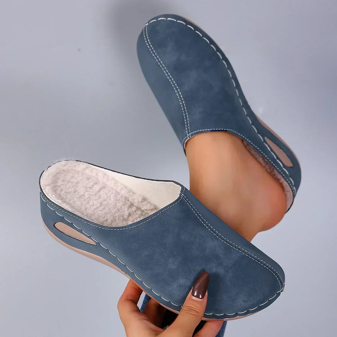Arisca - Chaussons en velours