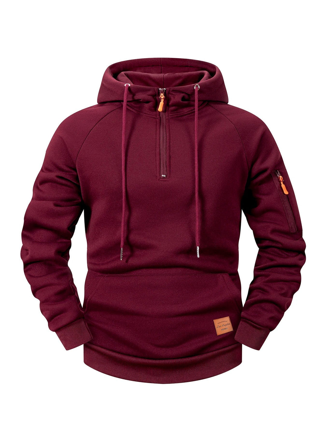 Quenford - Sweat à capuche zippé au toucher doux