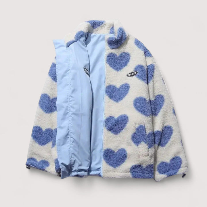 Adera - Veste réversible au toucher doux