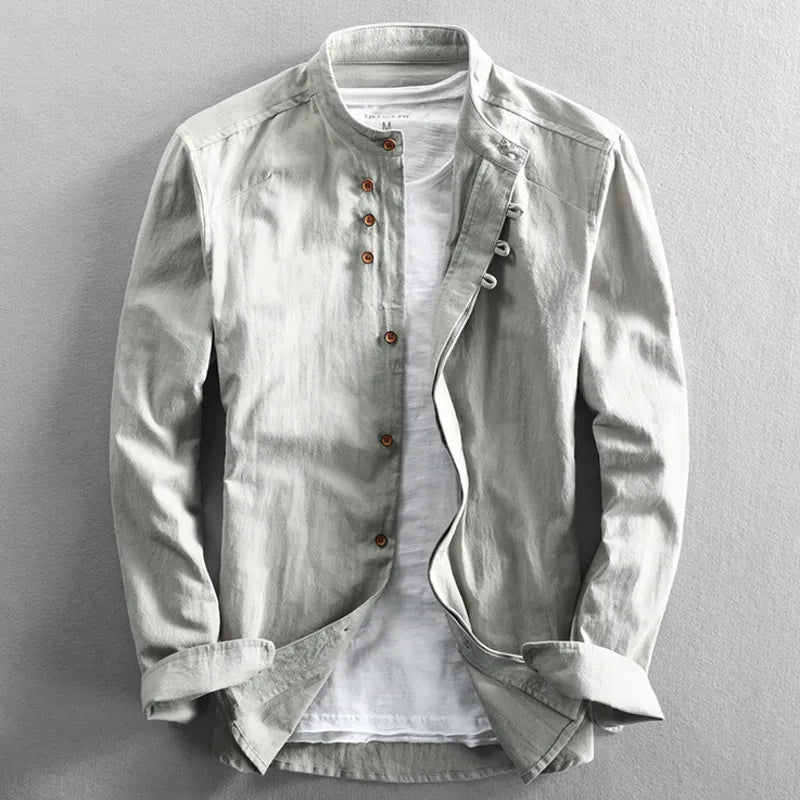 Berkley - Chemise en mélange de lin haut de gamme