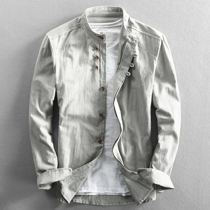 Berkley - Chemise en mélange de lin haut de gamme
