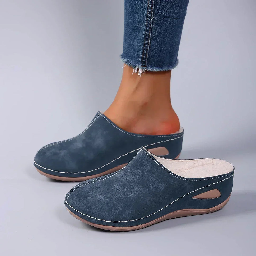 Arisca - Chaussons en velours