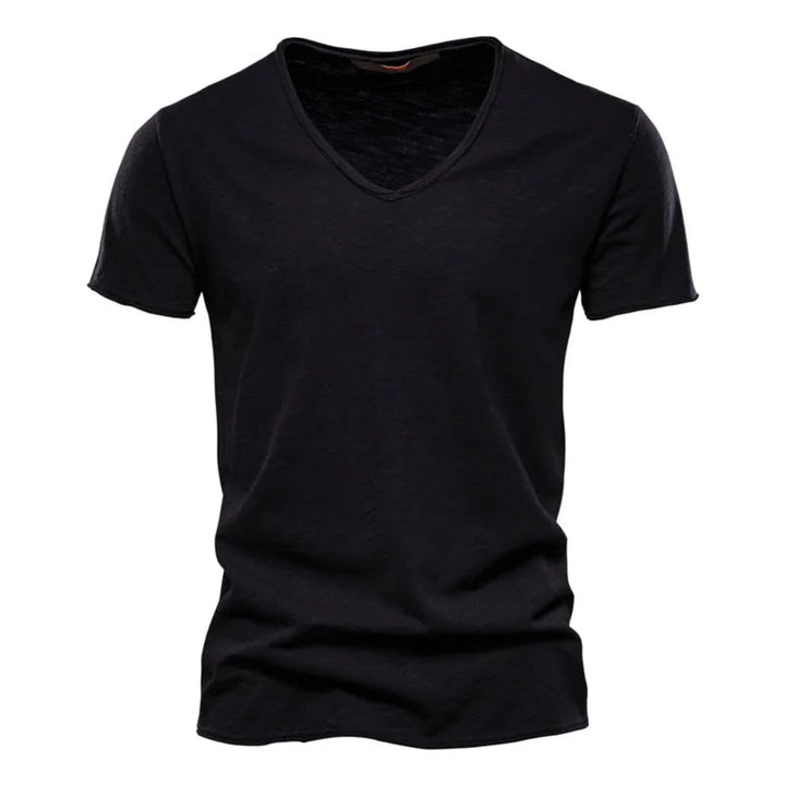 Jackson - T-shirt col V doux au toucher