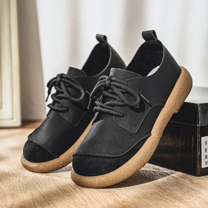 Xavian - Mocassins lustrés et confortables pour homme