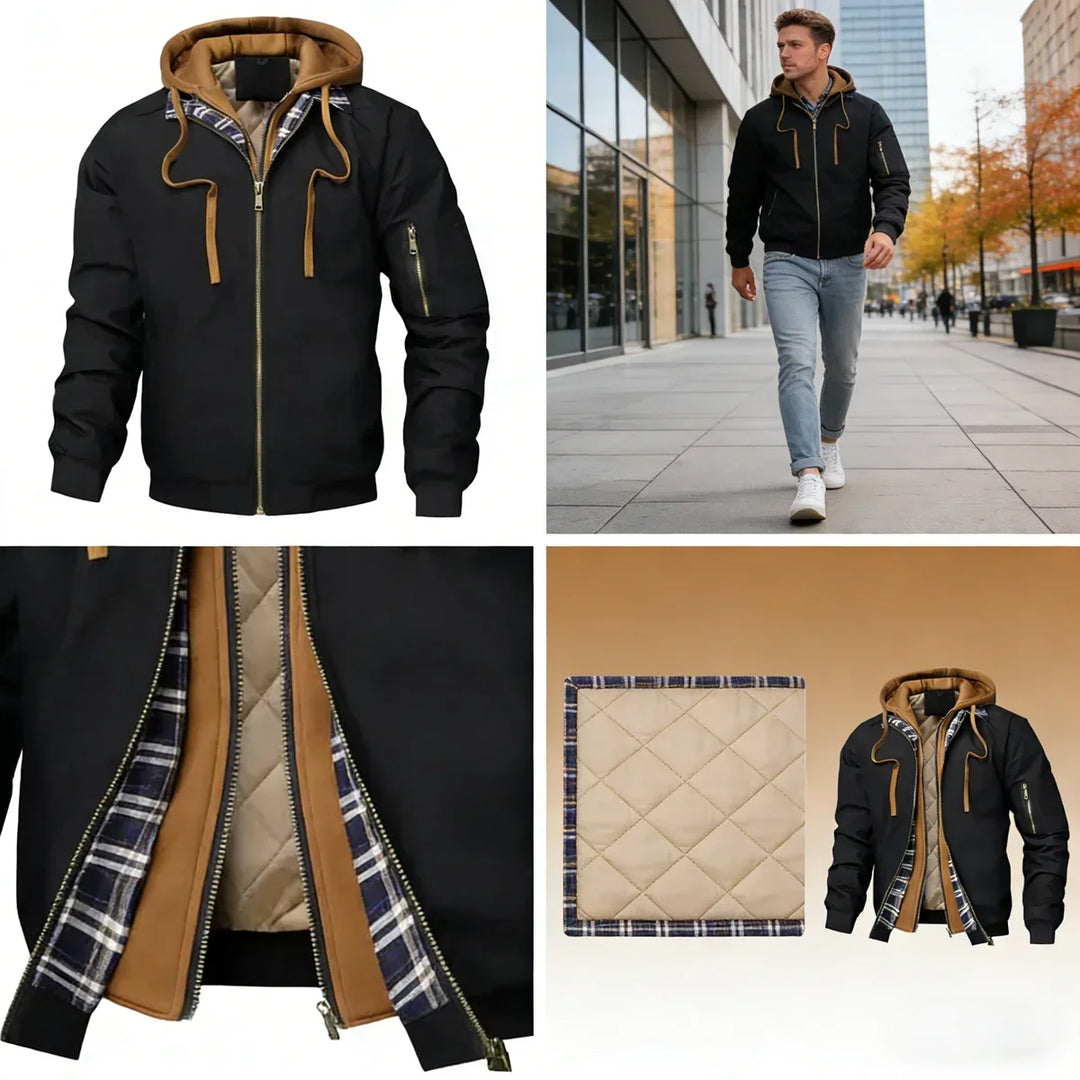 Jerome - Veste d'extérieur isolante à capuche