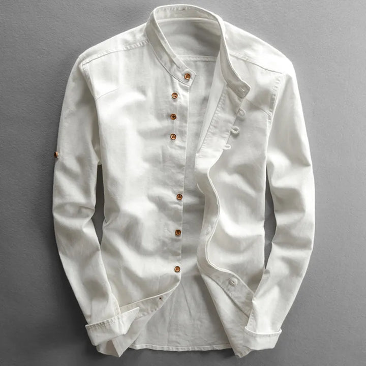 Berkley - Chemise en mélange de lin haut de gamme