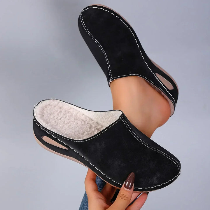 Arisca - Chaussons en velours