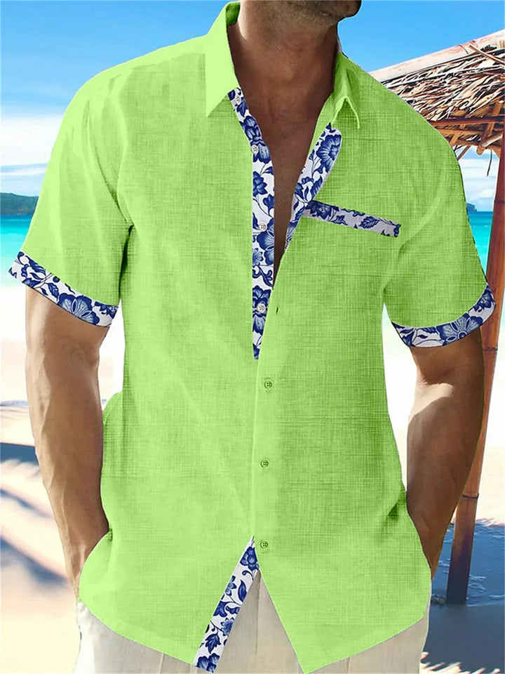 Eastcott - Chemise d'été décontractée à motif ethnique